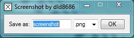 screenshot of options screenshot of options